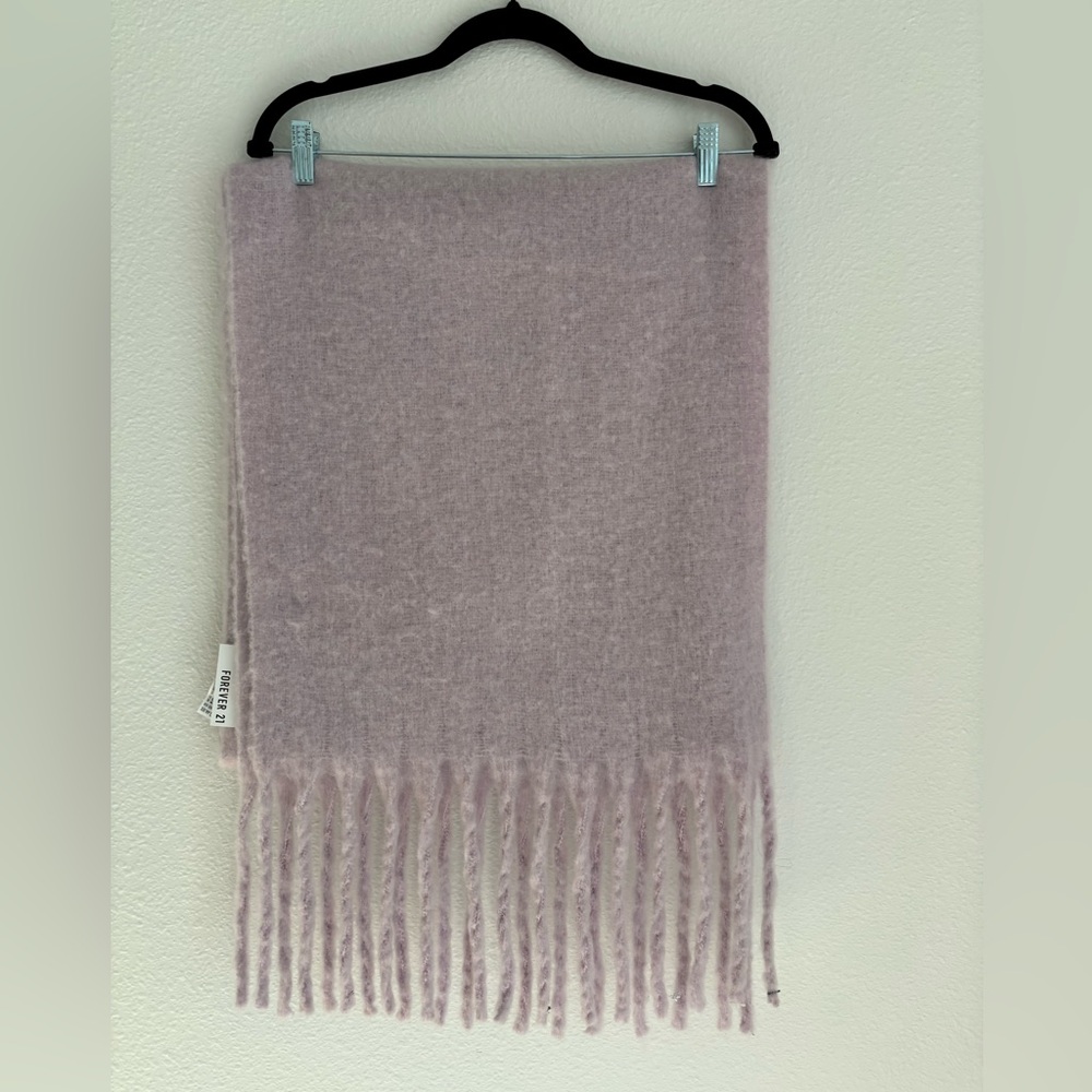 One Size Lavender Cozy Scarf